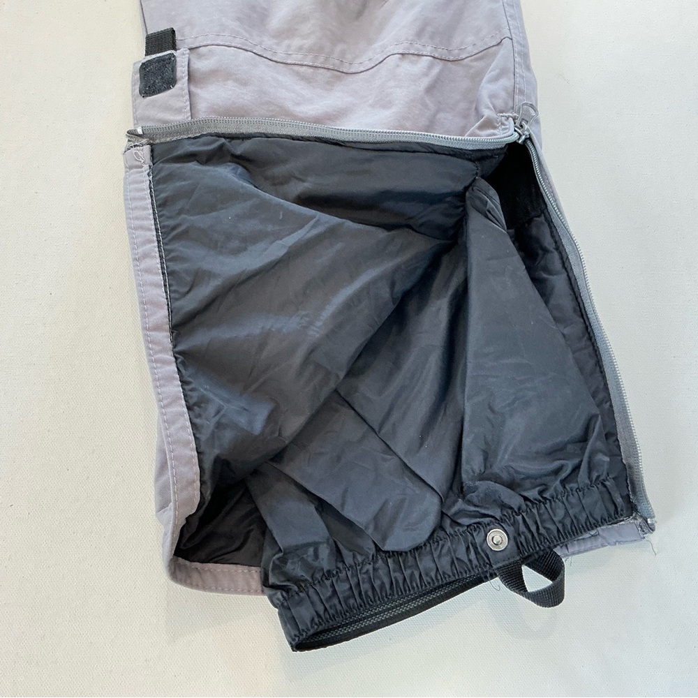 Boulder Gear Womens S Cargo Insulated Snow Ski Pants Gray Fleece Lined Ankle Zip - Picture 5 of 14